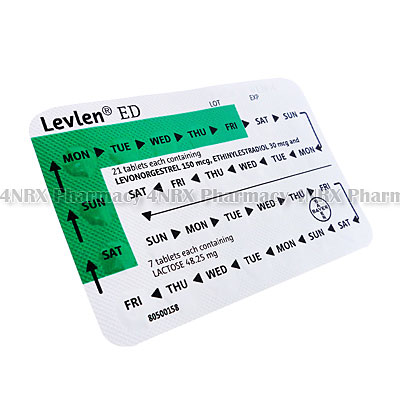 levlen ed tablets price